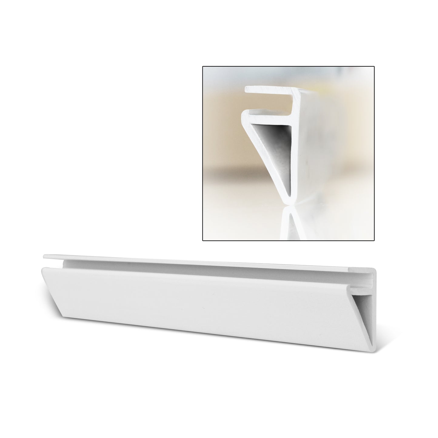 Trend Holzpool SET Achteck | Metallecken | Weiß | 470 x 470 x 124 cm | ca. 16,3 m³