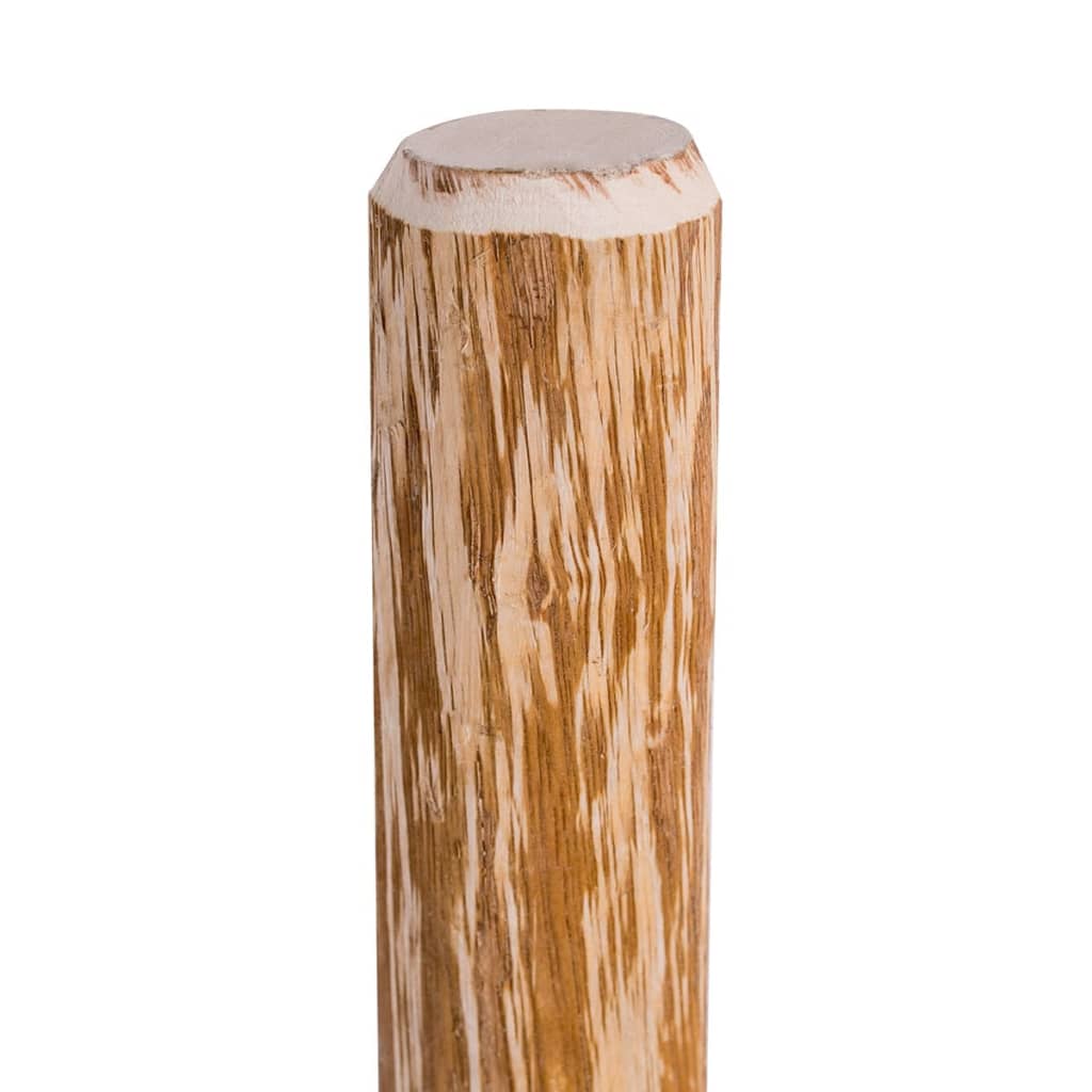Zaunpfosten Mit Spitzen Enden 4 Stk. Haselholz