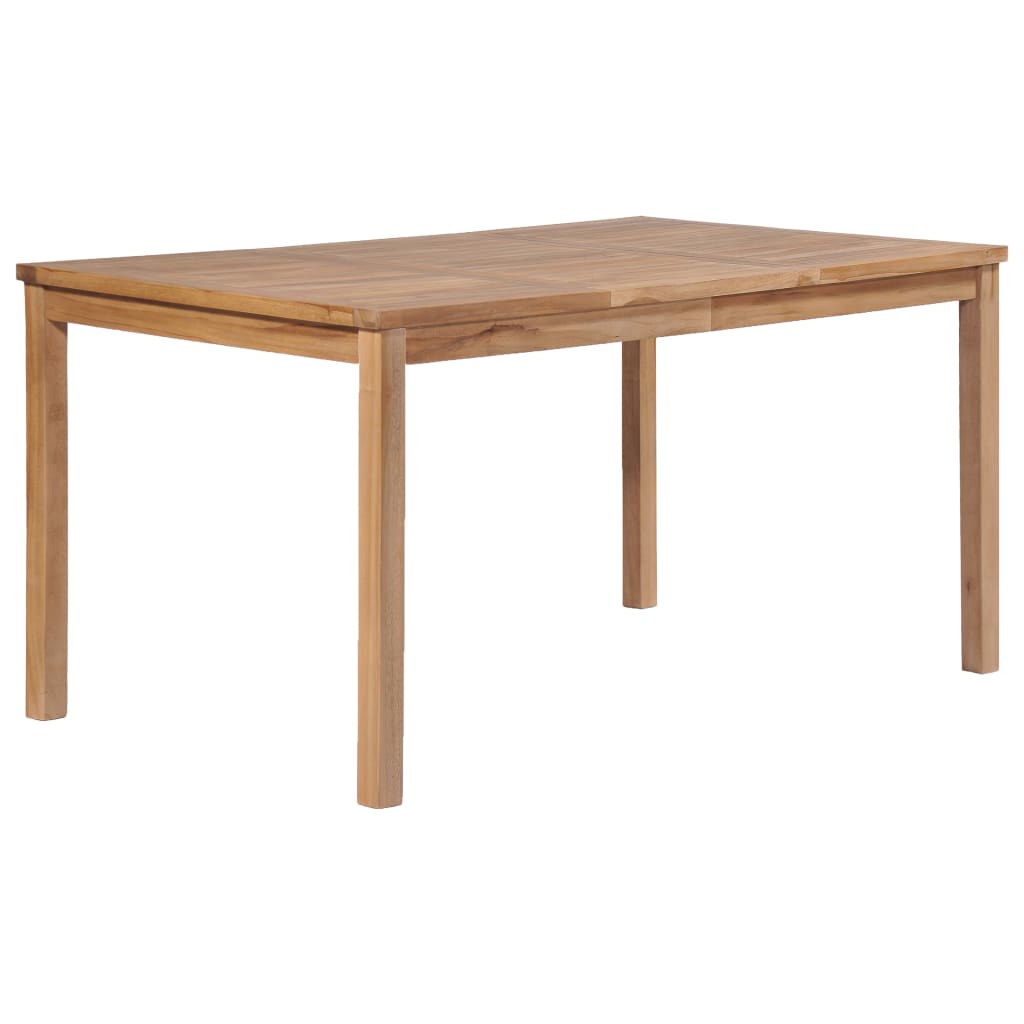 Gartentisch Massivholz Teak