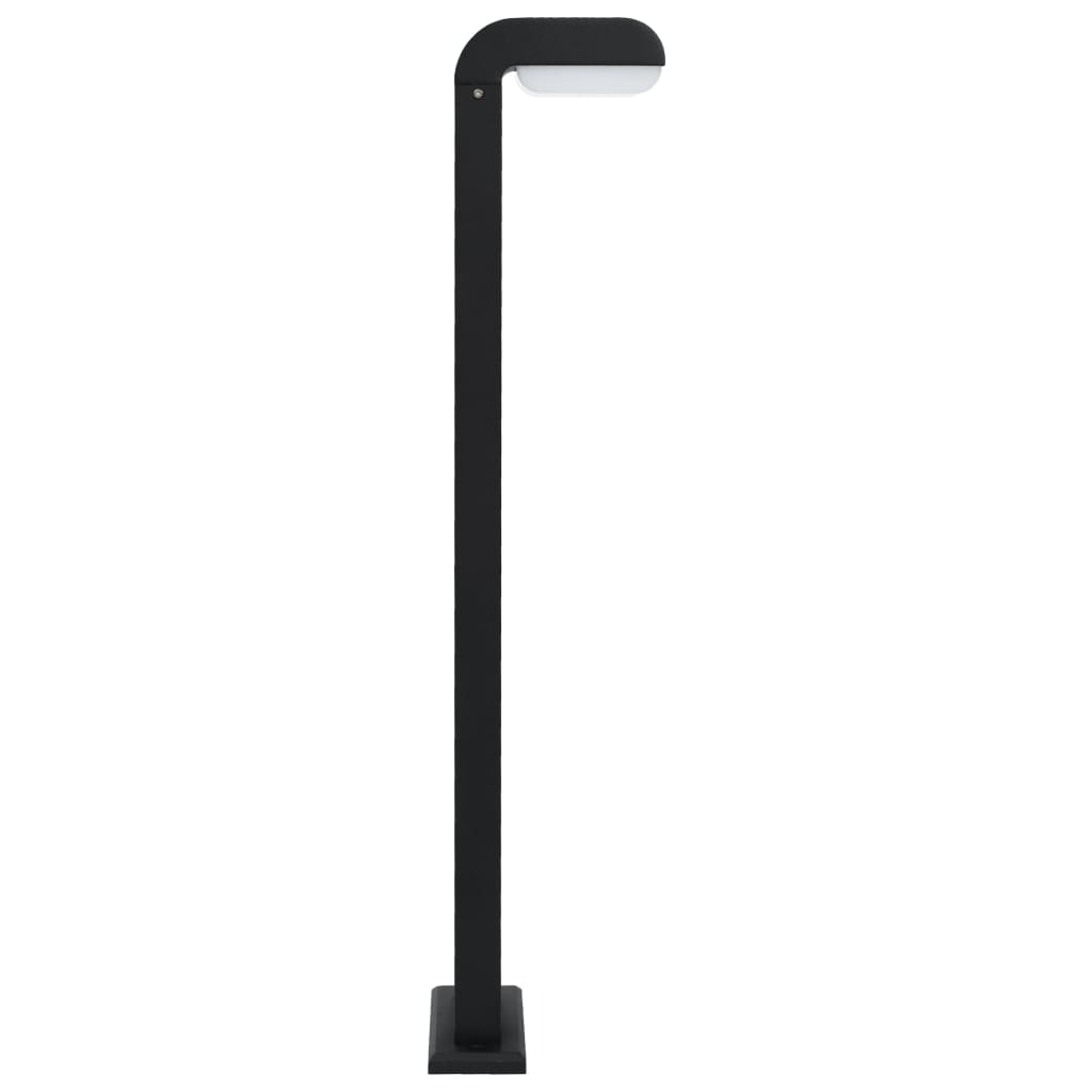 Gartenleuchte Led 9 W Schwarz Oval