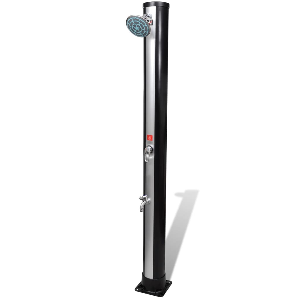 Solardusche Mit Kopfbrause Und Armatur 35 L