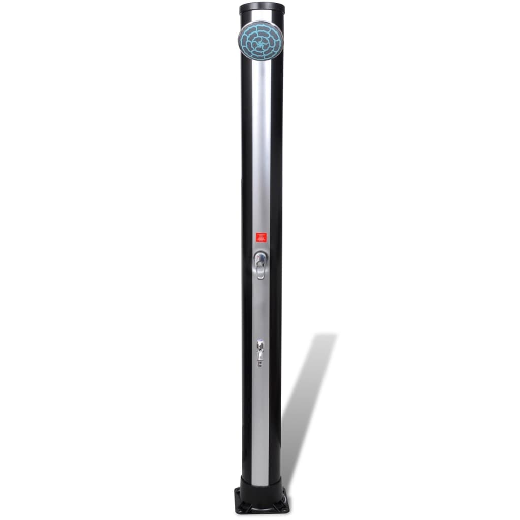 Solardusche Mit Kopfbrause Und Armatur 35 L