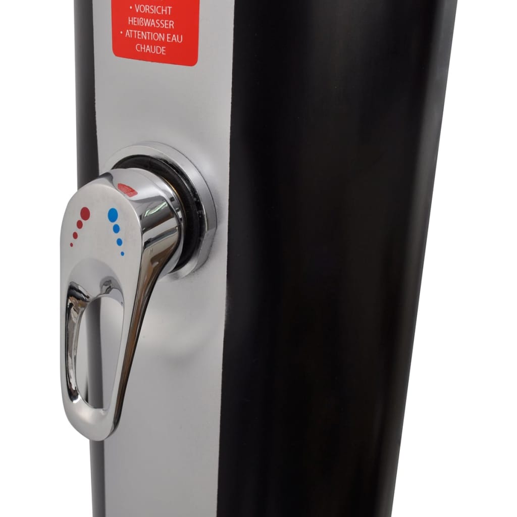 Solardusche Mit Kopfbrause Und Armatur 35 L
