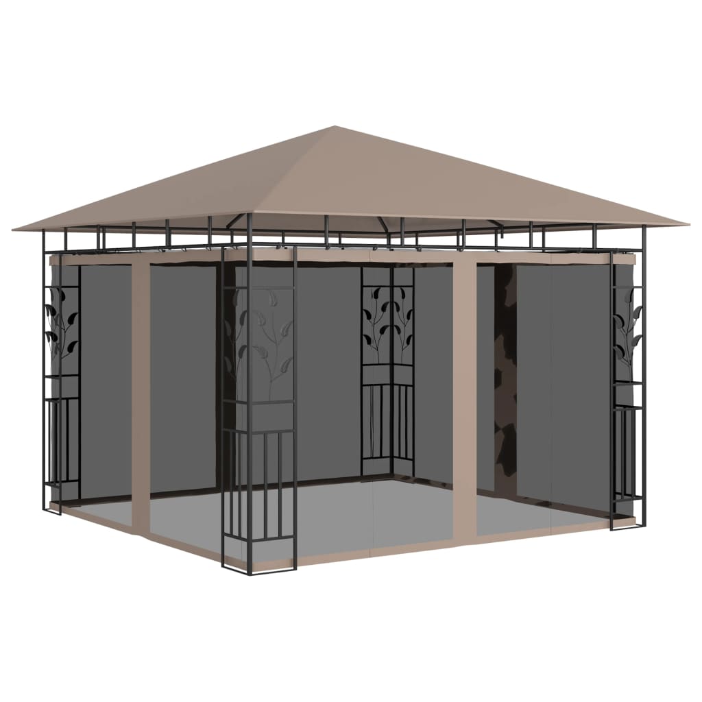 Pavillon Mit Moskitonetz 6X3X2,73 M