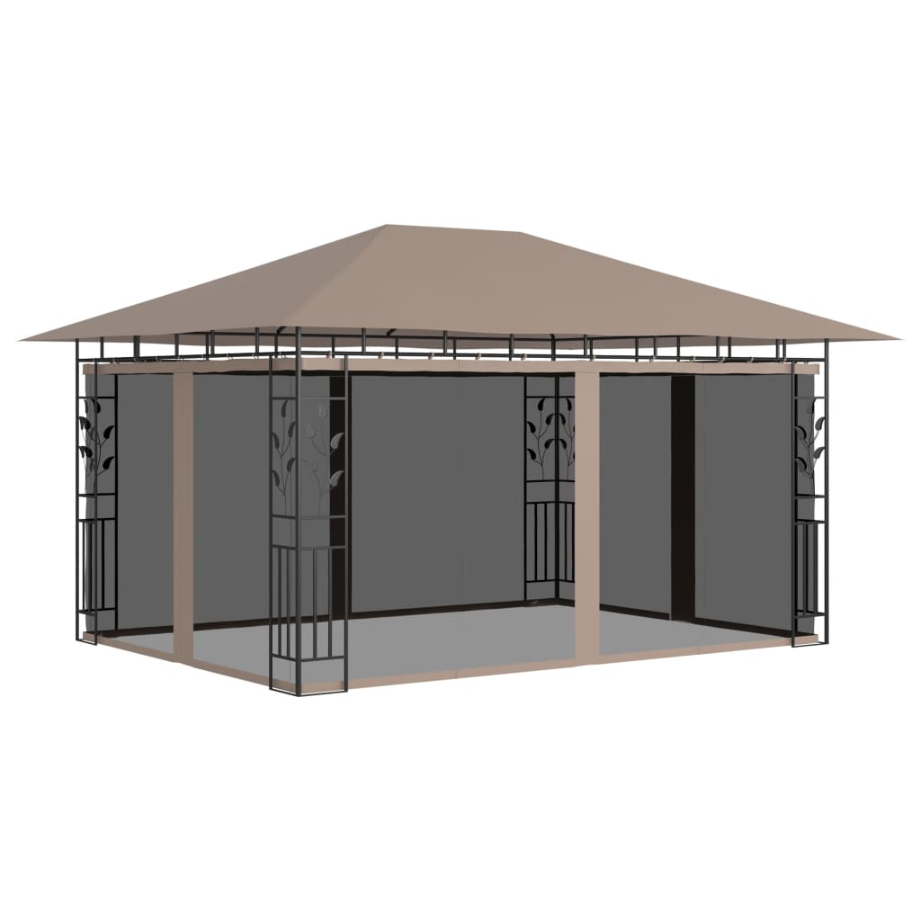 Pavillon Mit Moskitonetz 6X3X2,73 M