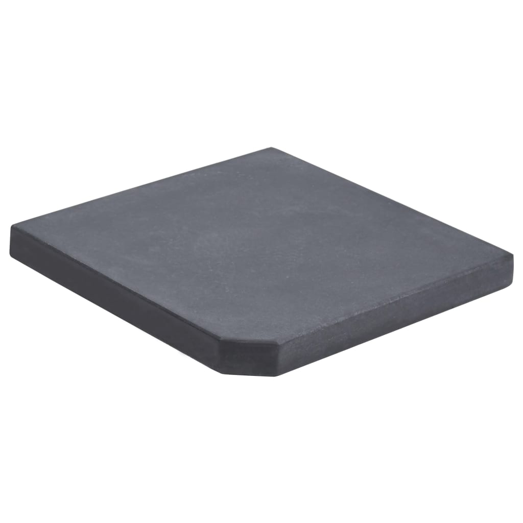 Sonnenschirm-Gewichtsplatte Granit Quadratisch 25 Kg