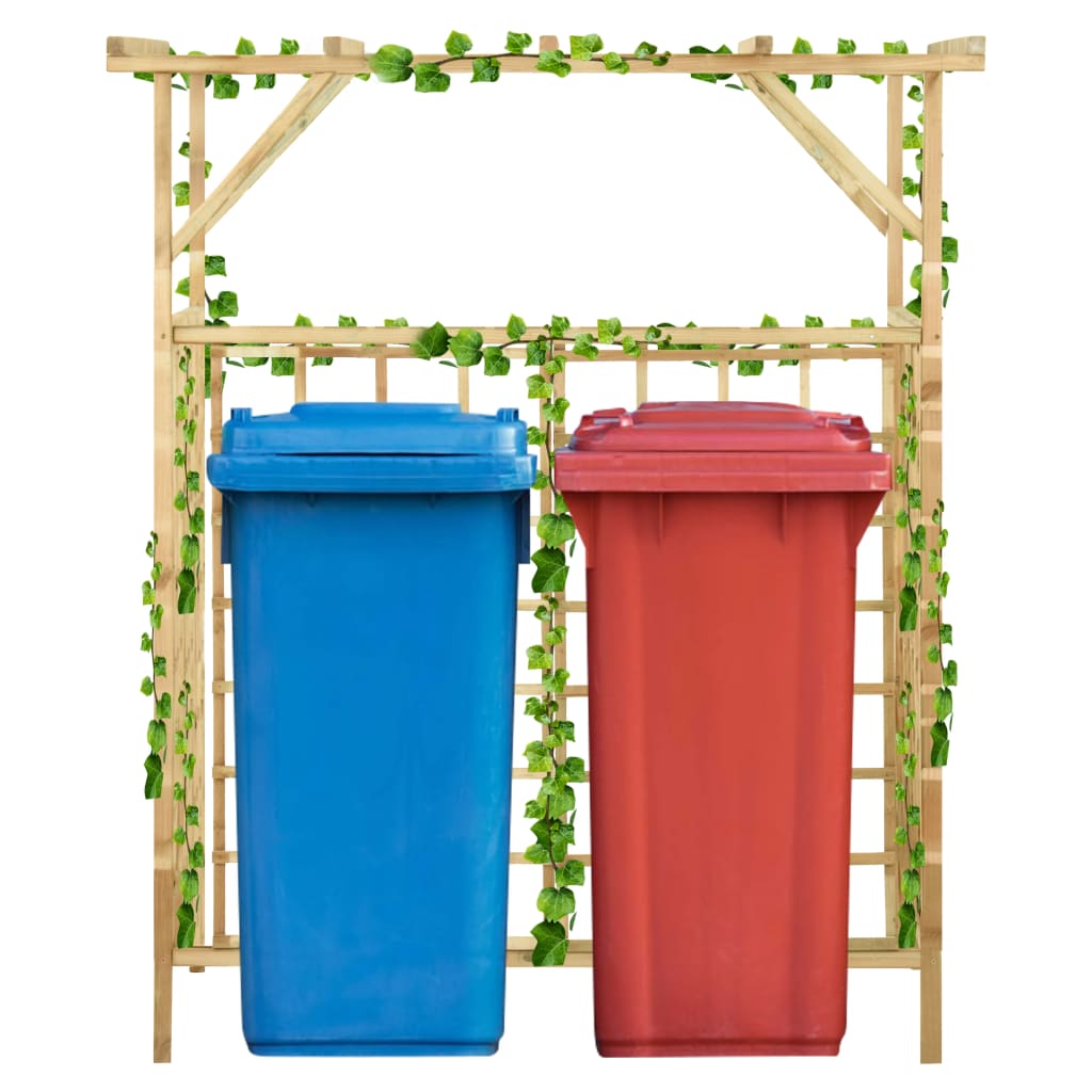 Pergola Für 3 Mülltonnen Kiefernholz Imprägniert