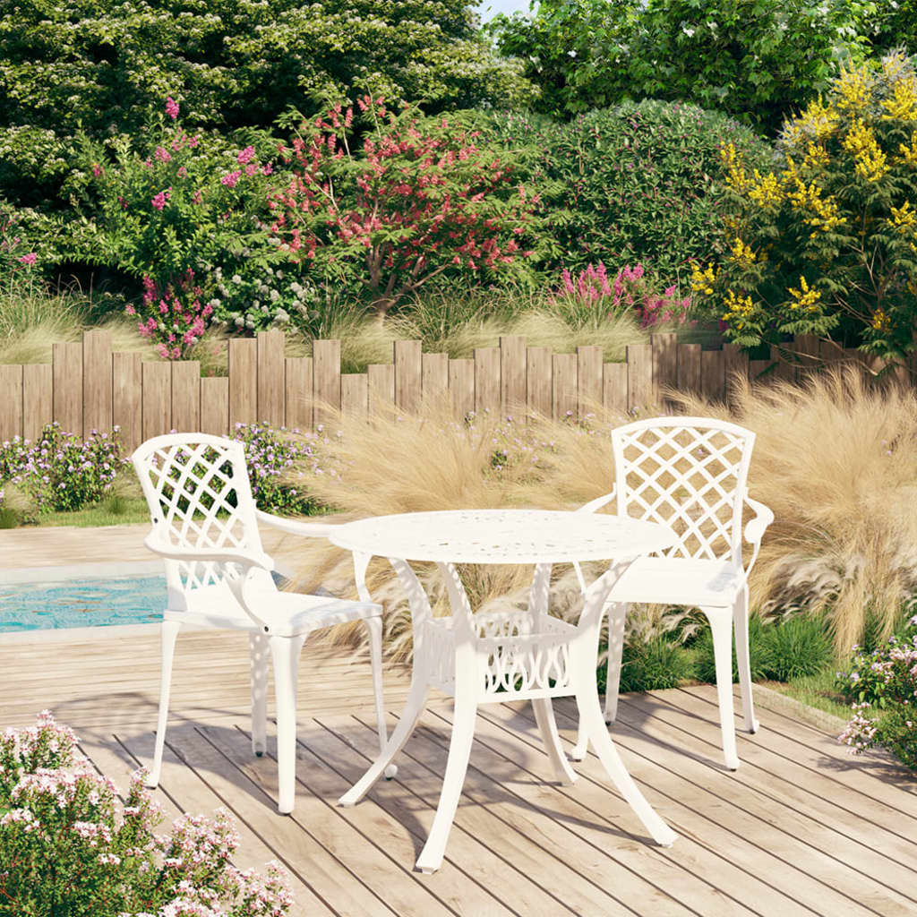 5-Tlg. Bistro-Set Aluminiumguss