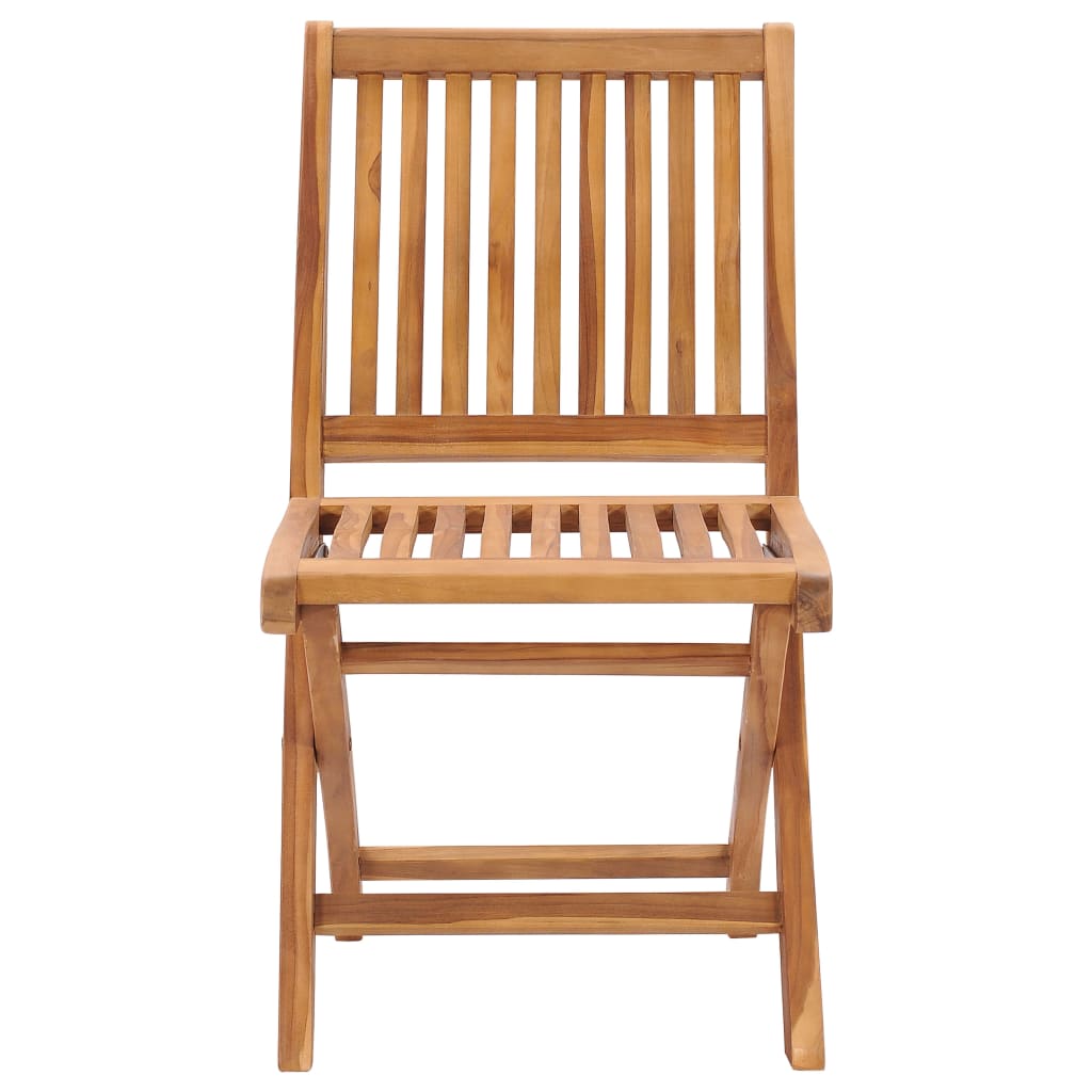 Klappbare Gartenstühle Mit Kissen 8 Stk. Massivholz Teak Knallgrün