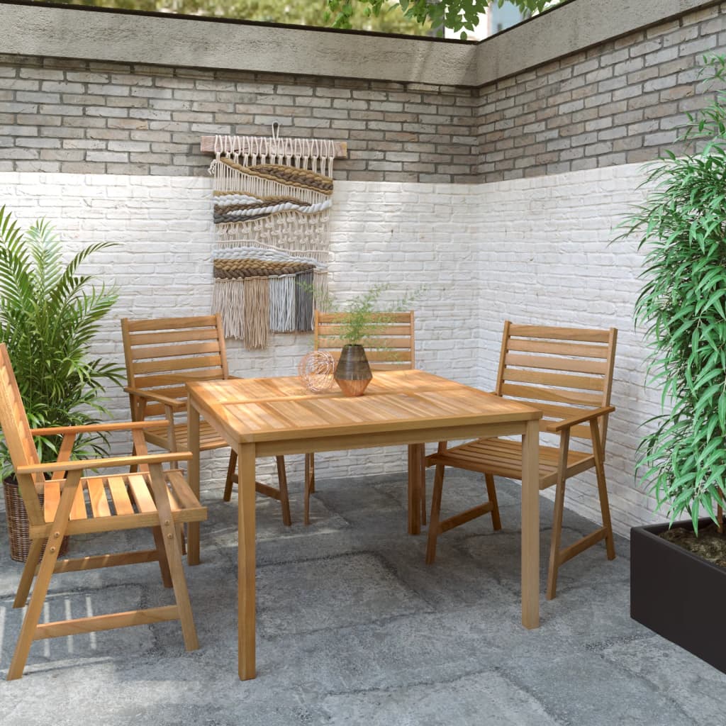 Gartentisch Massivholz Teak