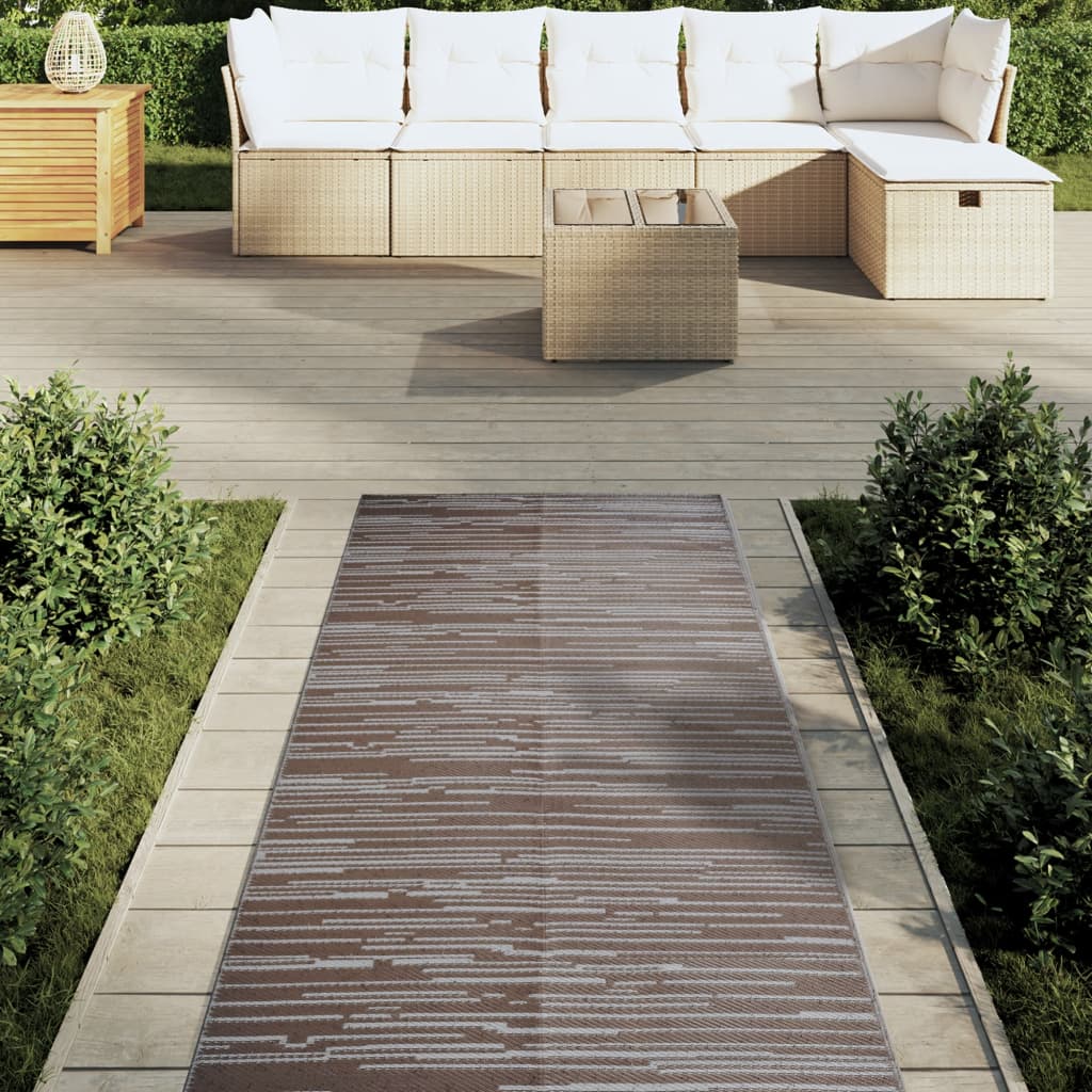 Outdoor-Teppich Arakil Braun Pp Taupe