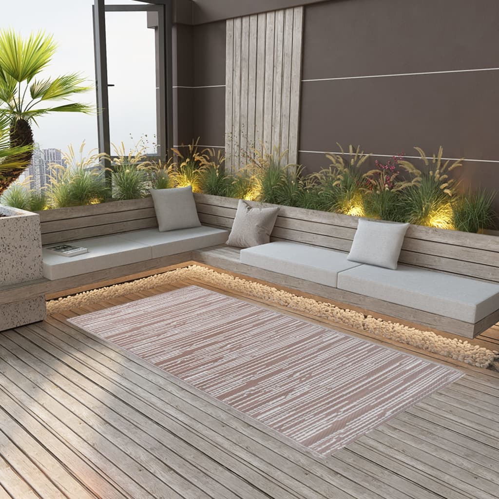 Outdoor-Teppich Arakil Braun Pp Taupe