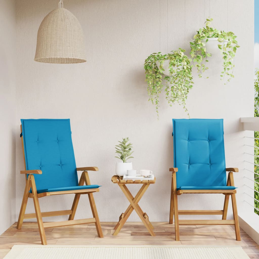 Gartenstühle Mit Kissen 6 Stk. Massivholz Teak