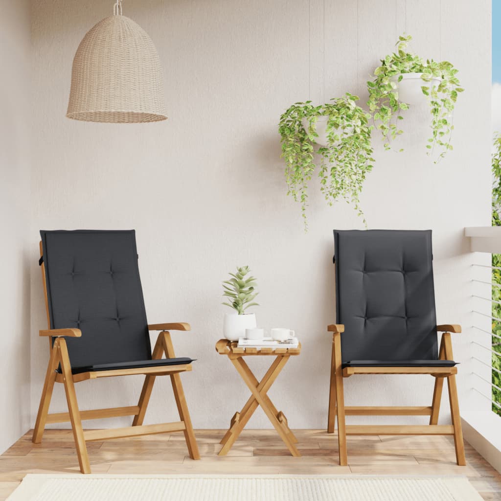 Gartenstühle Mit Kissen 6 Stk. Massivholz Teak
