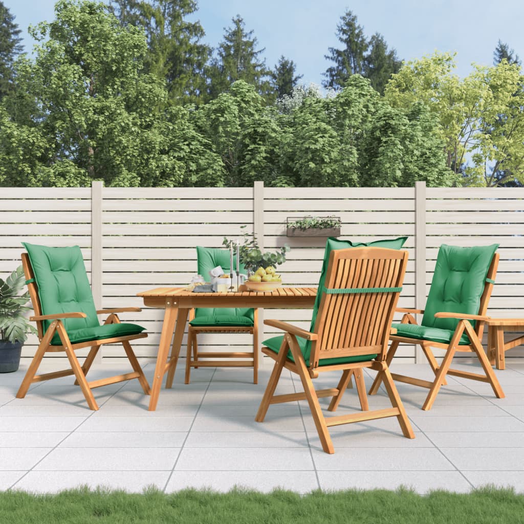 Gartenstühle Mit Kissen 6 Stk. Massivholz Teak