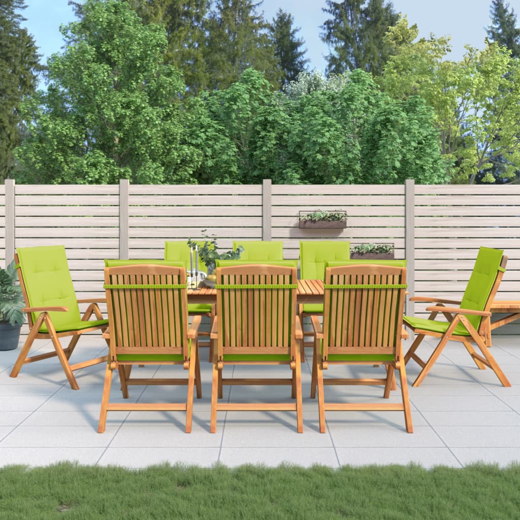 Gartenstühle Mit Kissen 6 Stk. Massivholz Teak