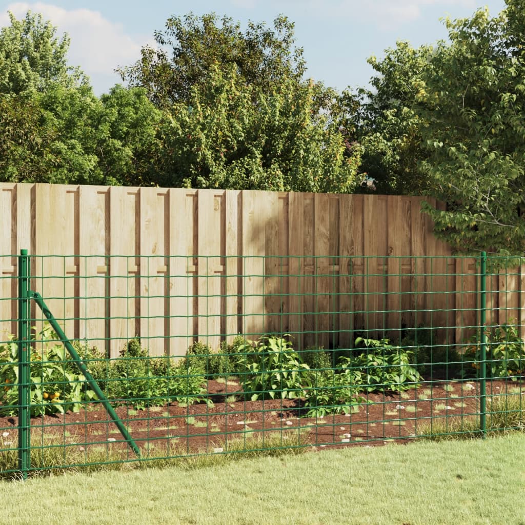 Maschendrahtzaun Mit Bodenhülsen 2,2X25 M
