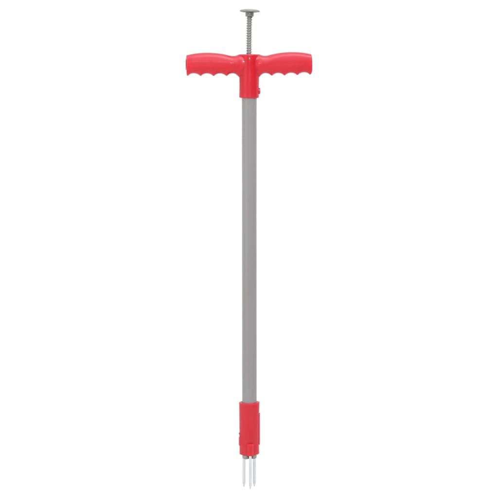 Unkrautstecher Rot Und Grau 93,5 Cm Pulverbeschichteter Stahl
