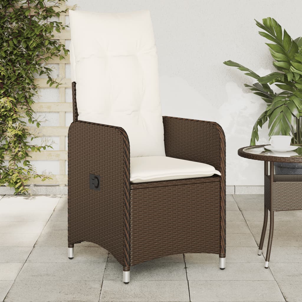 Outdoor-Lehnstühle 2 Stk. Poly-Rattan