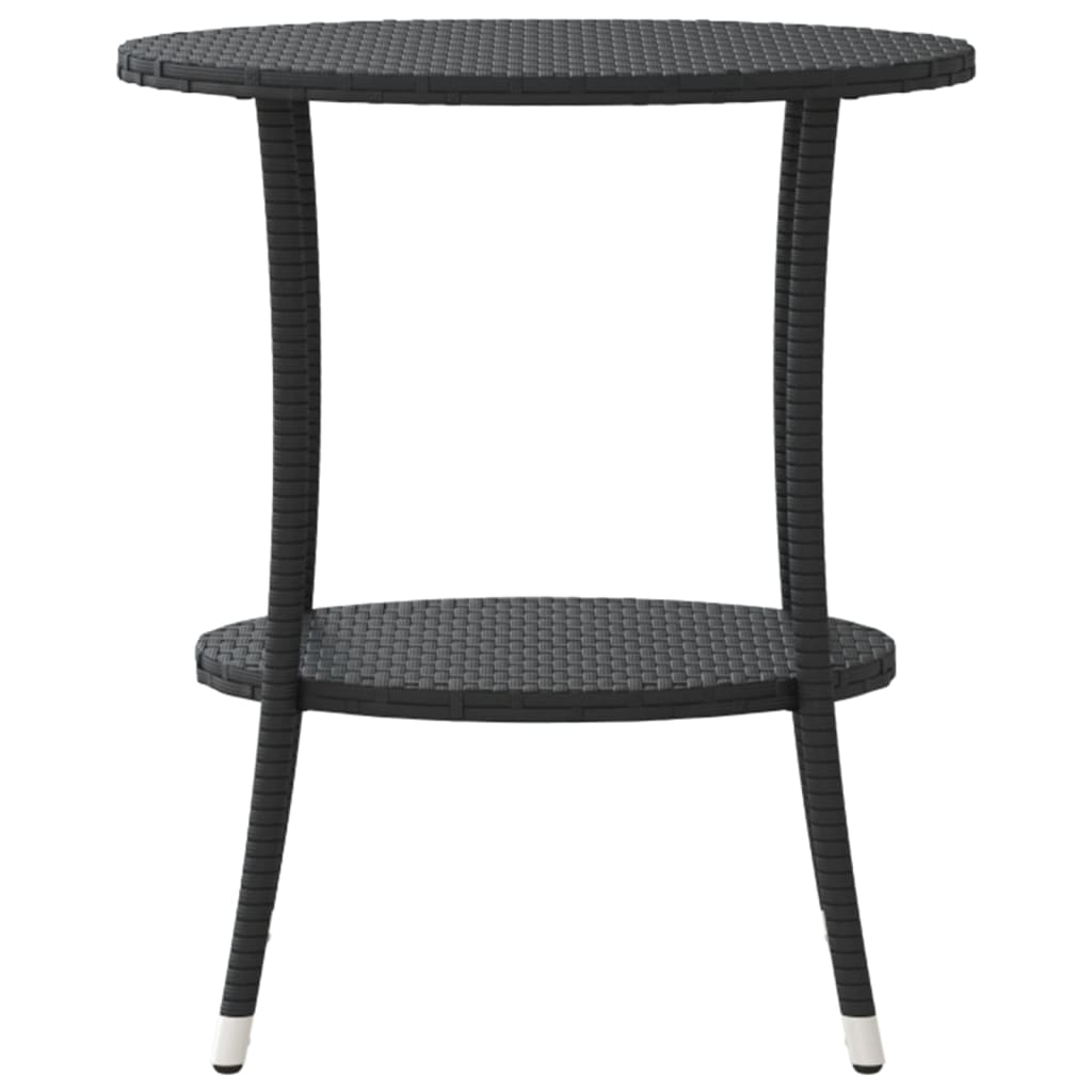 Outdoor-Lehnstühle 2 Stk. Poly-Rattan