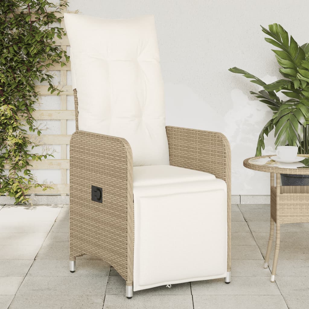Outdoor-Lehnstühle 2 Stk. Poly-Rattan