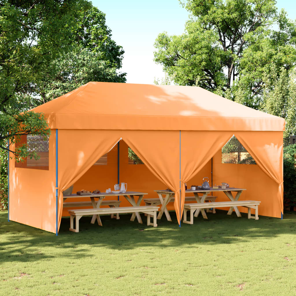 Partyzelt Faltbar Pop-Up Mit 4 Seitenteilen