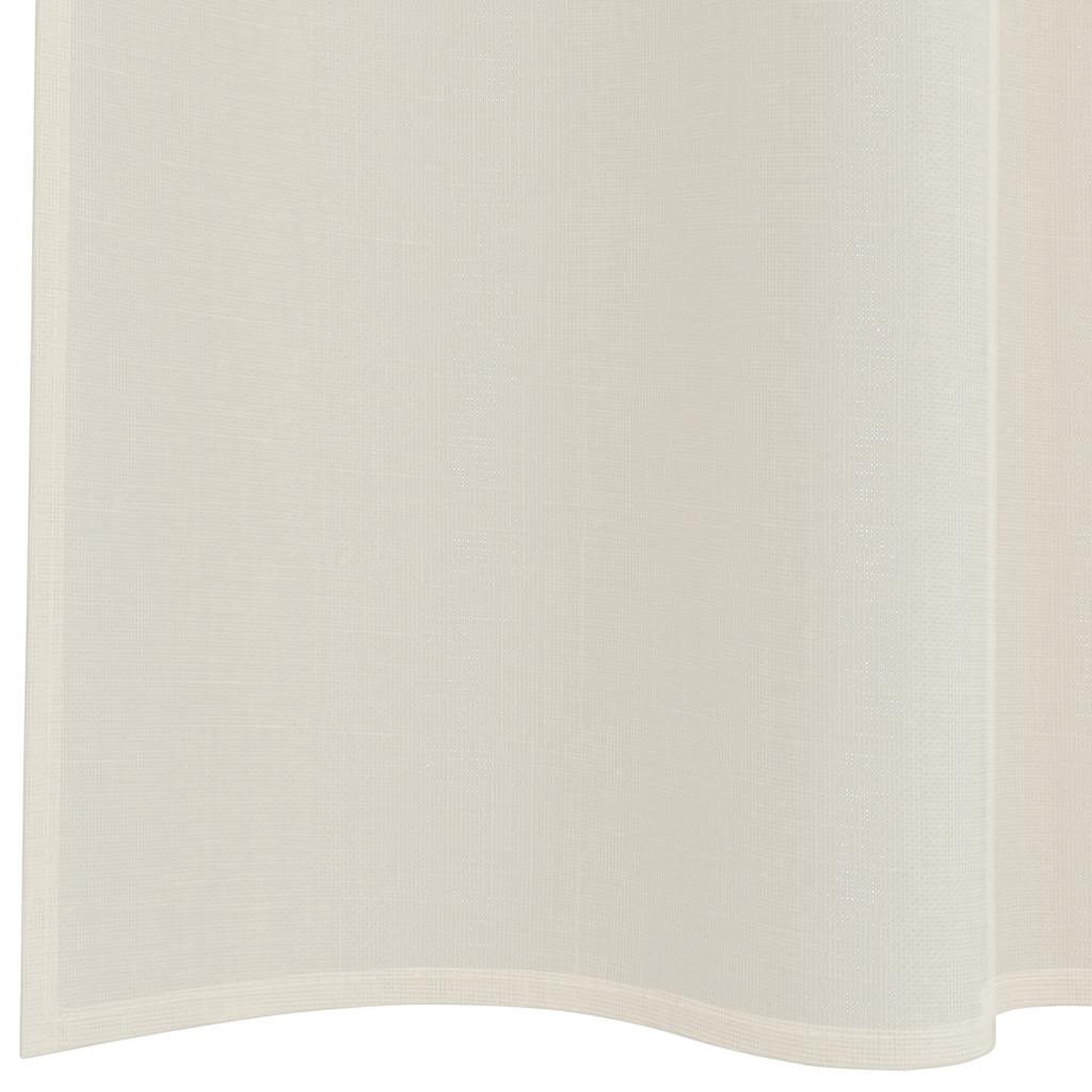 Voile Vorhänge Mit Lasche 2 Stk. Creme