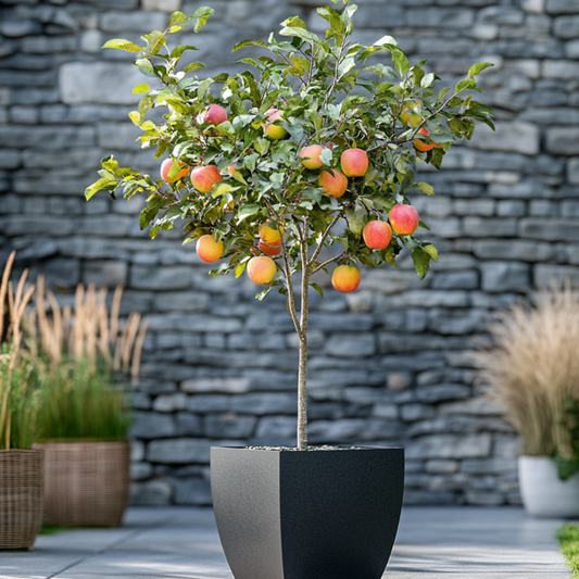 Florastore Apfelbaum - Malus Domestica 'Elstar' - Höhe 90-100Cm - ⌀21Cm
