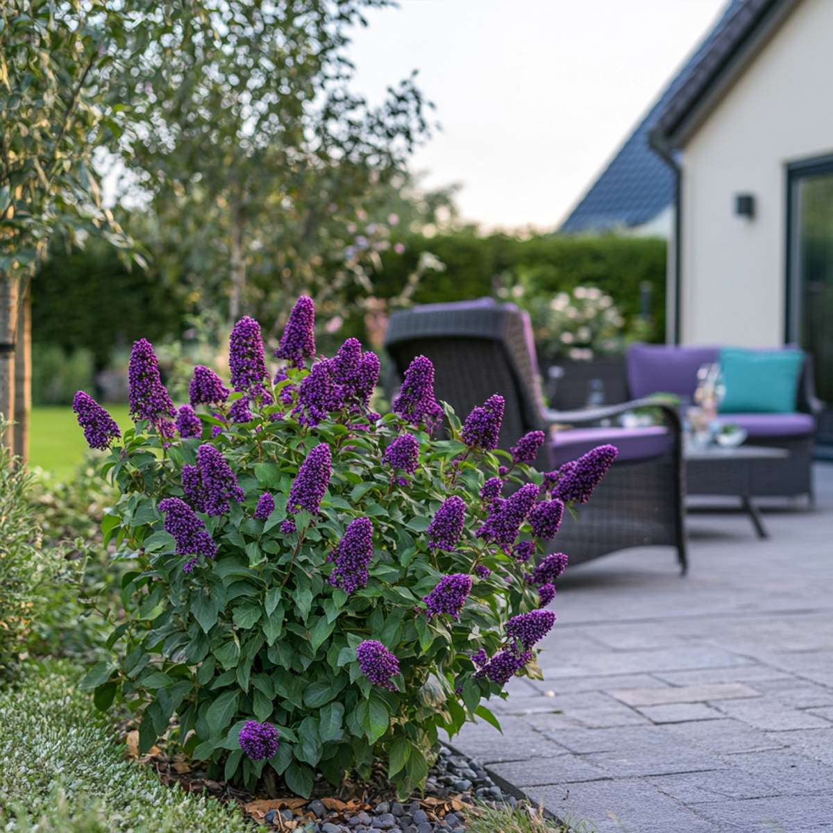 Florastore Liebesperlenstrauch - Callicarpa Bodinieri 'Profusion' - Höhe 50-60Cm - ⌀19Cm