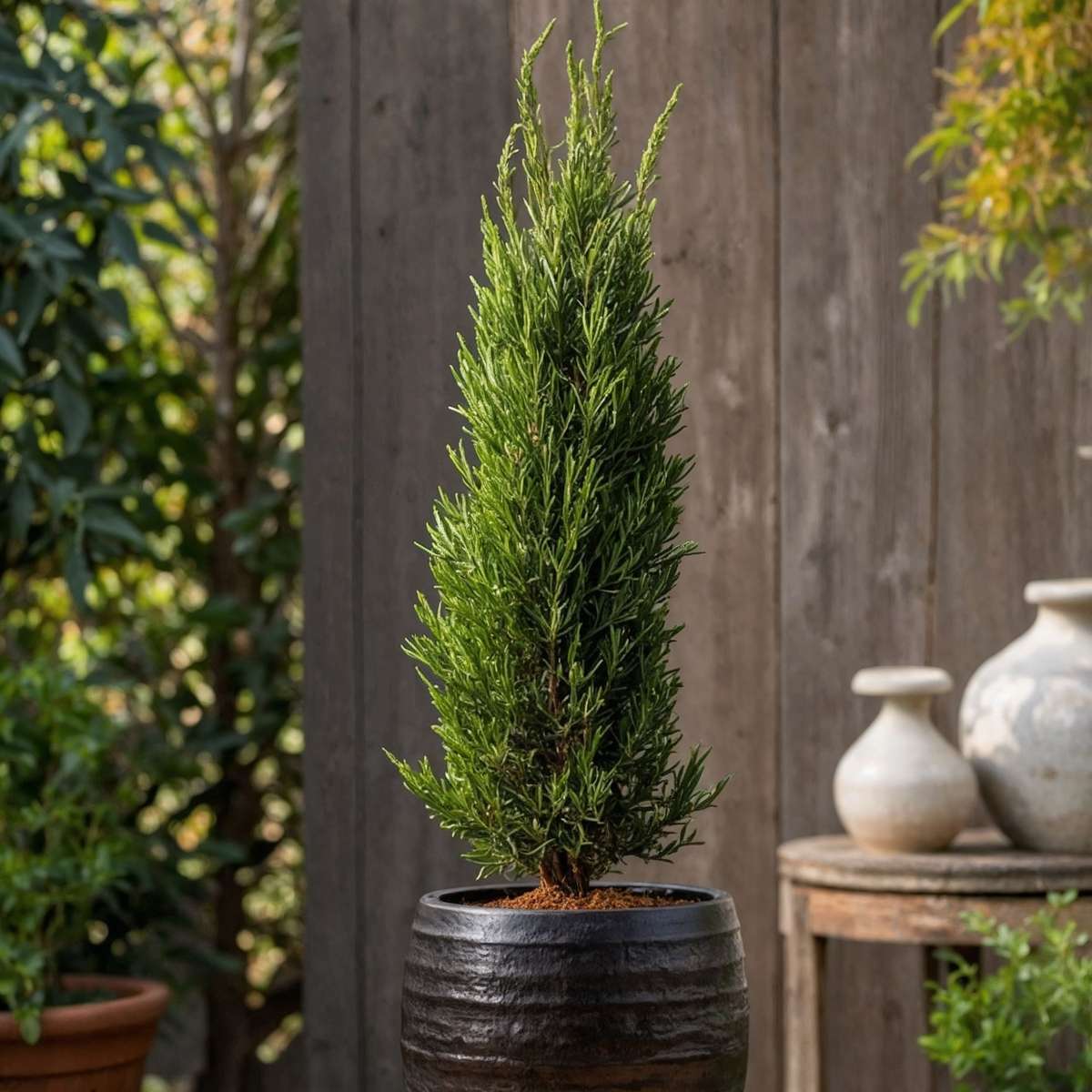 Florastore Mittelmeer-Zypresse - Cupressus Sempervirens - Höhe 70-80Cm - ⌀19Cm
