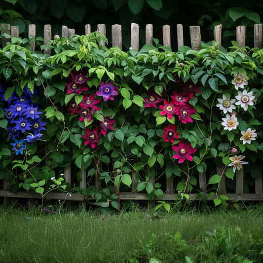 Florastore Passionsblume - 6 Stk - Passiflora Hybridum - Höhe 25-40Cm - ⌀9Cm