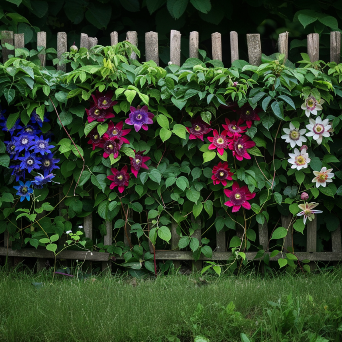 Florastore Passionsblume - 3 Stk - Passiflora Hybridum - Höhe 25-40Cm - ⌀9Cm