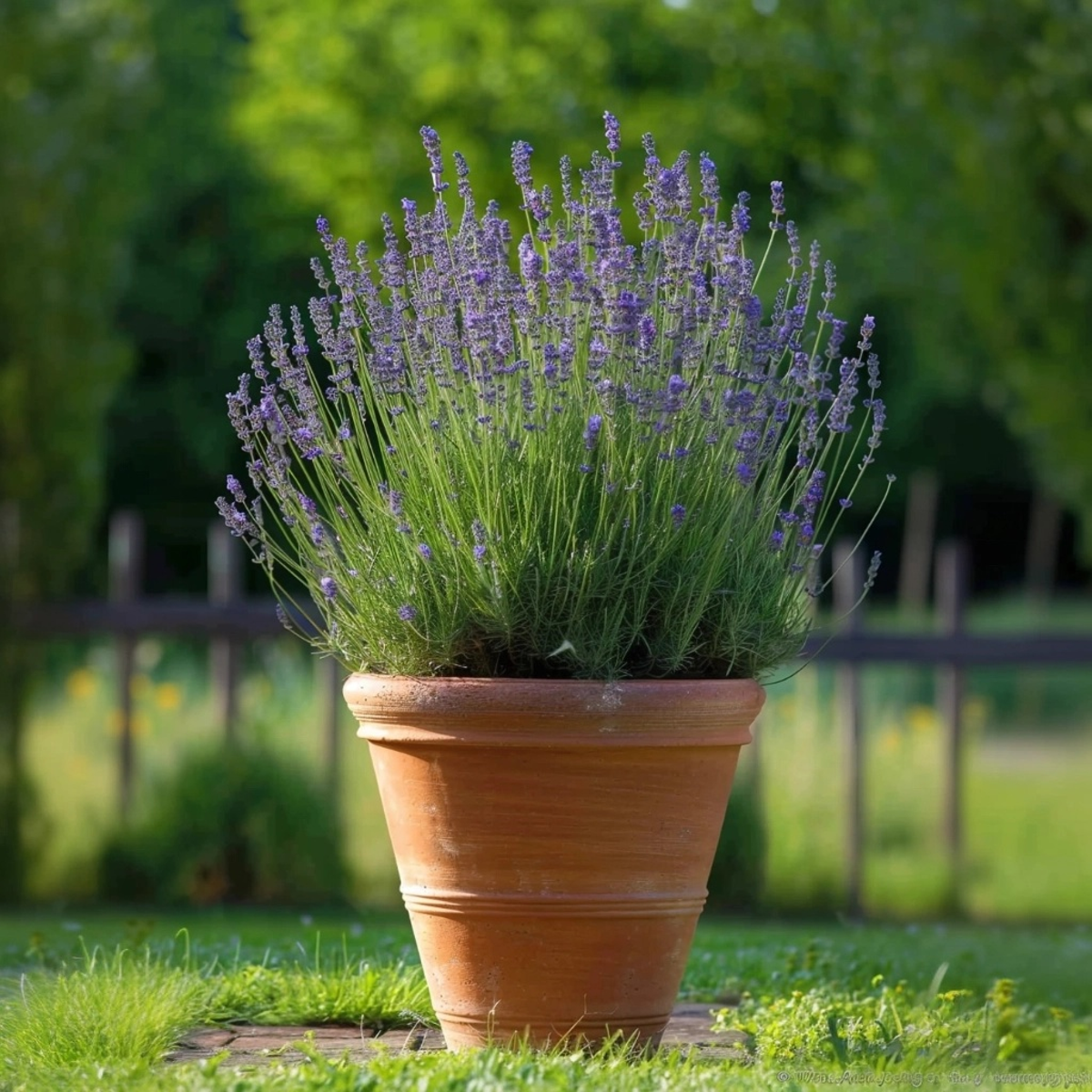 Florastore Lavendelpflanzen - 6 Stk - Lavandula Angustifolia - Höhe 10-15Cm - ⌀11Cm