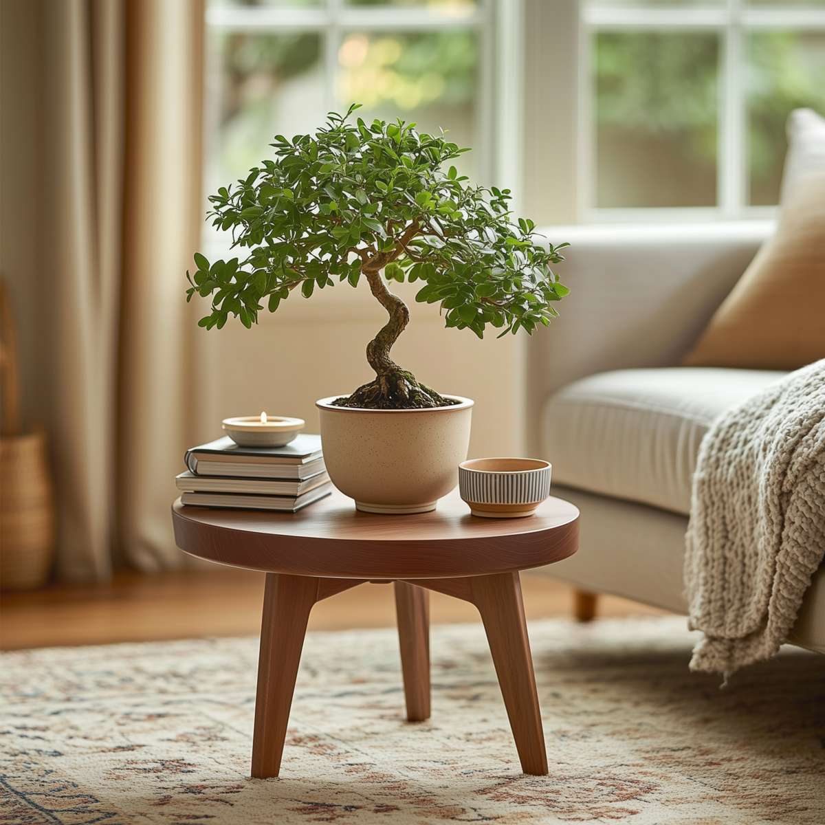 Florastore Bonsaibaume - Zelkova Serrata - Höhe 20-25Cm - ⌀15Cm