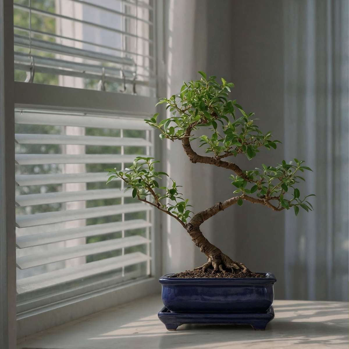 Florastore Bonsaibaume - Carmona Microphylla - Höhe 20-30Cm - ⌀15Cm