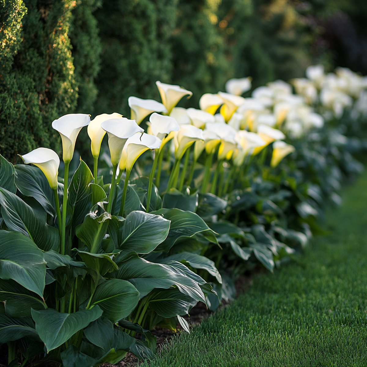 Florastore Calla 'Ruby' - Zantedeschia - Weiß - Höhe 30-40Cm - ⌀12Cm