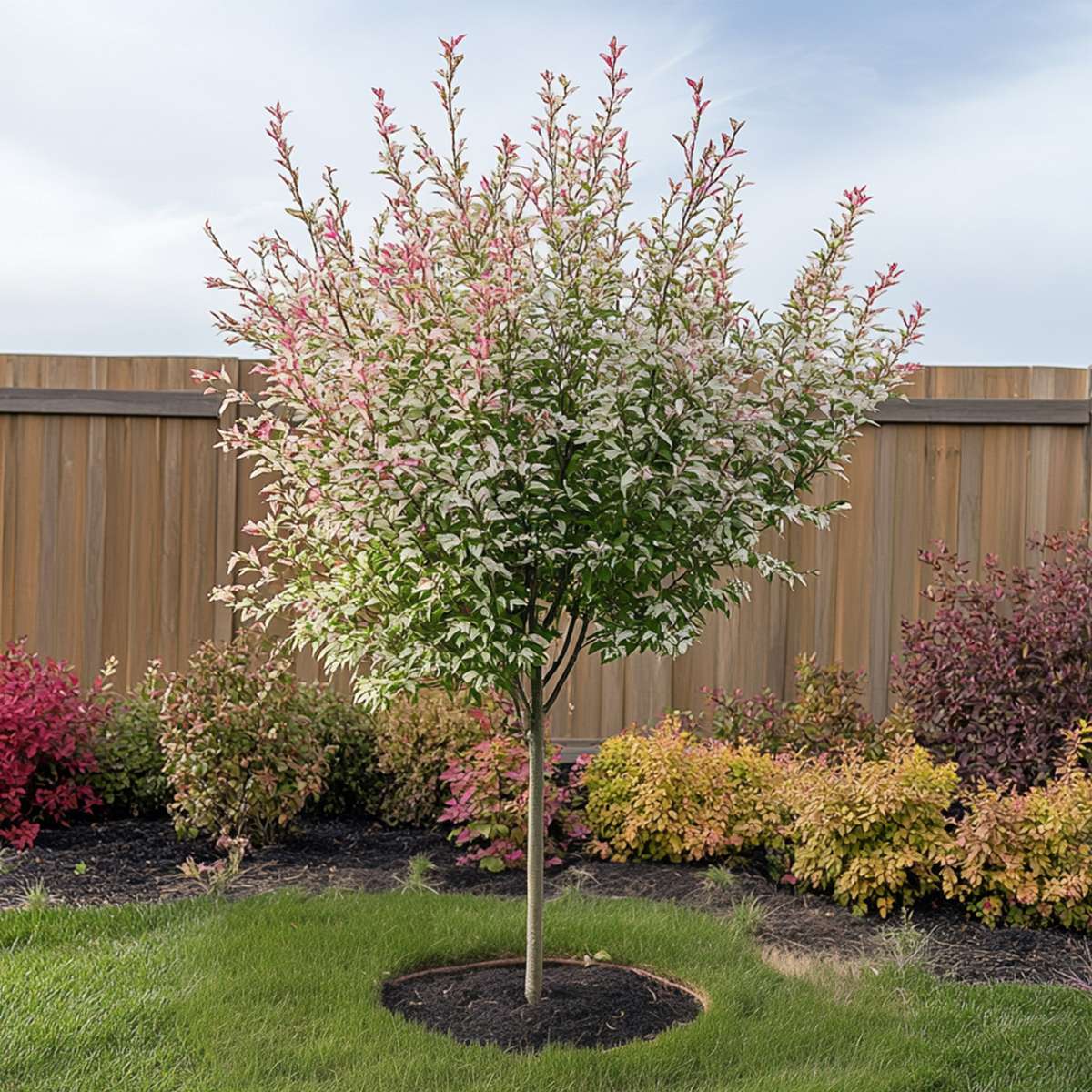 Florastore Zierweide - Salix Integra 'Flamingo' - Höhe 60-80Cm - Topf 17Cm