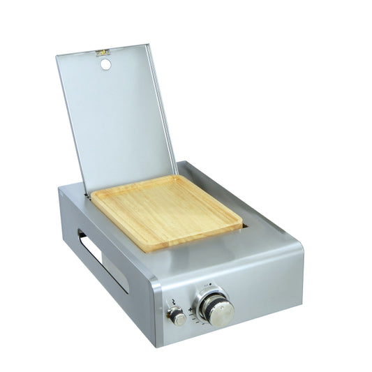 ALLGRILL Eisbox/Schneidebrett inkl. li. Seitenteil