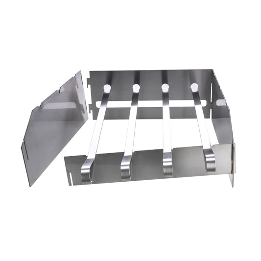 Edelstahl Schaschlik-Set mit Spritzschutz für EXTREM,Ultra u. Outdoorküche