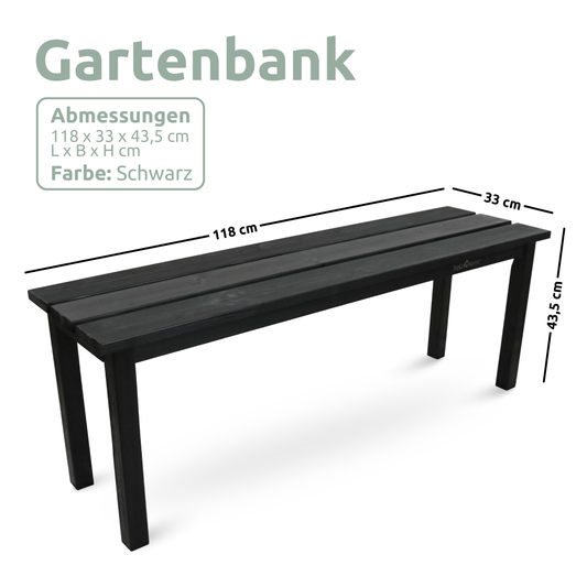 Gartenbank aus Tannenholz