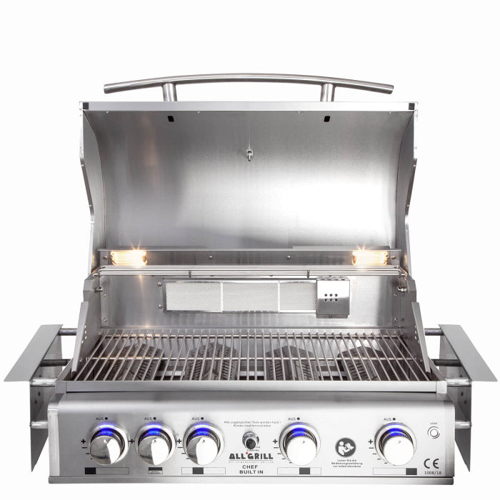 TOP-LINE - ALLGRILL CHEF L - BUILT-IN mit Air System Black