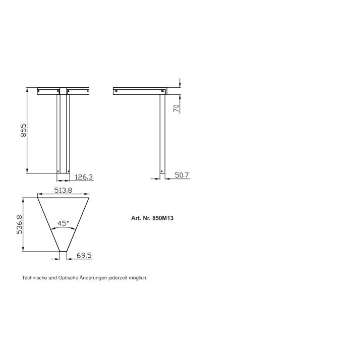 Modul 13 - 45 Grad Ecke