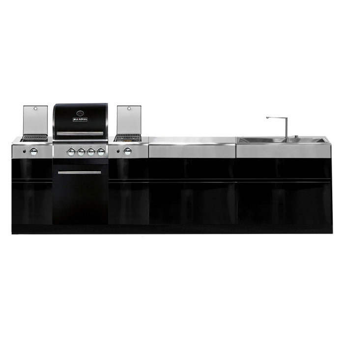 CHEF S Black Outdoor-Set-Kombi S1