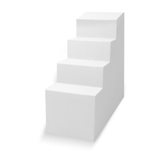 TrendStone Ecktreppe Variofit 118 x 58 x 130 cm (L x B x H) | 4-stufig