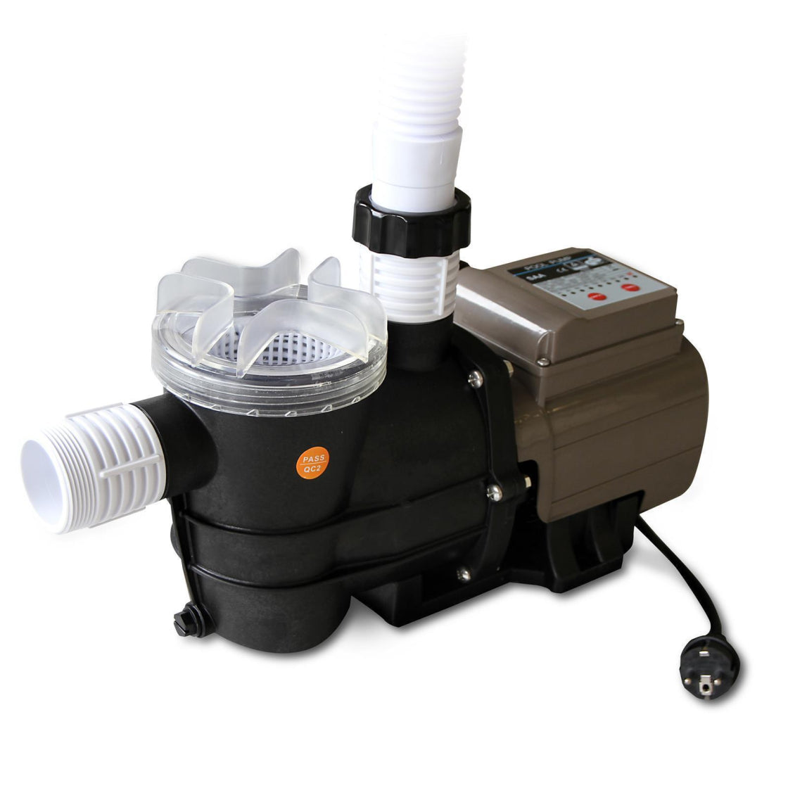 Sandfilteranlage Trend Top Ø 400 mm | Filterpalette | Grau | 10,5 m³/h Pumpe