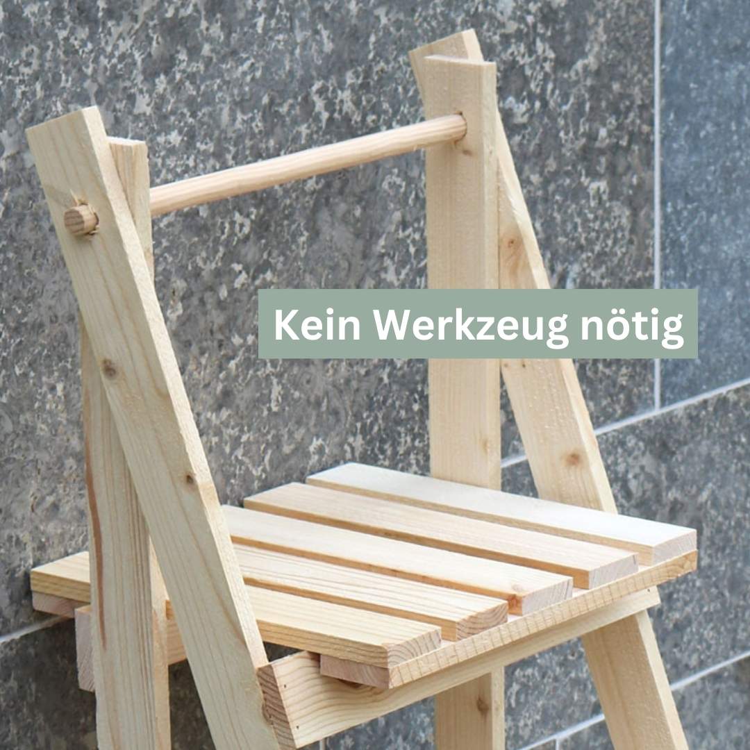 Pflanzleiter/ Blumentreppe mit 4 Ablagen