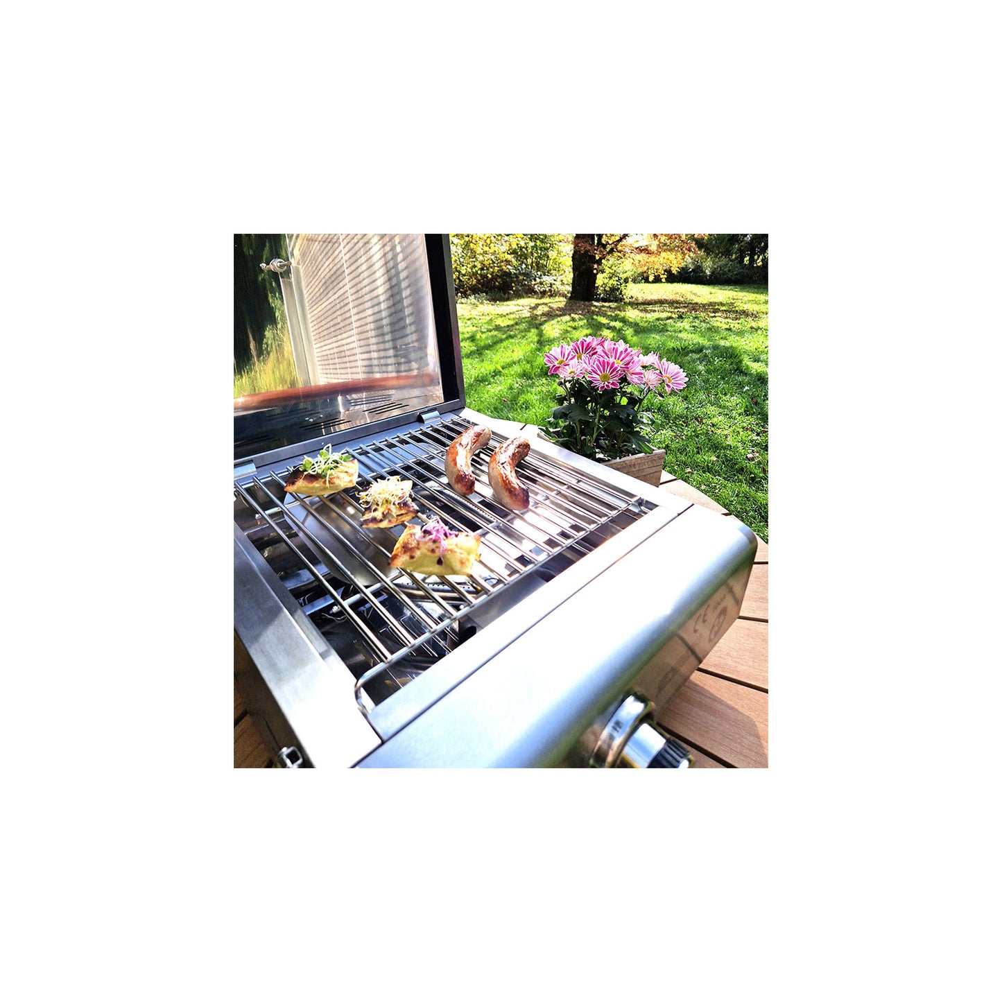 MULTI-KULTI ®, der multifunktionale Gasgrill -MIT ZÜNDSICHERUNG-