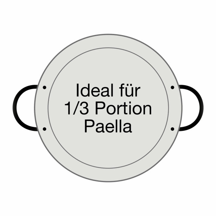 Paella-Pfanne Stahl poliert Ø 24 cm