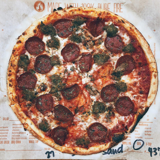 Pizzawender mit Holzgriff