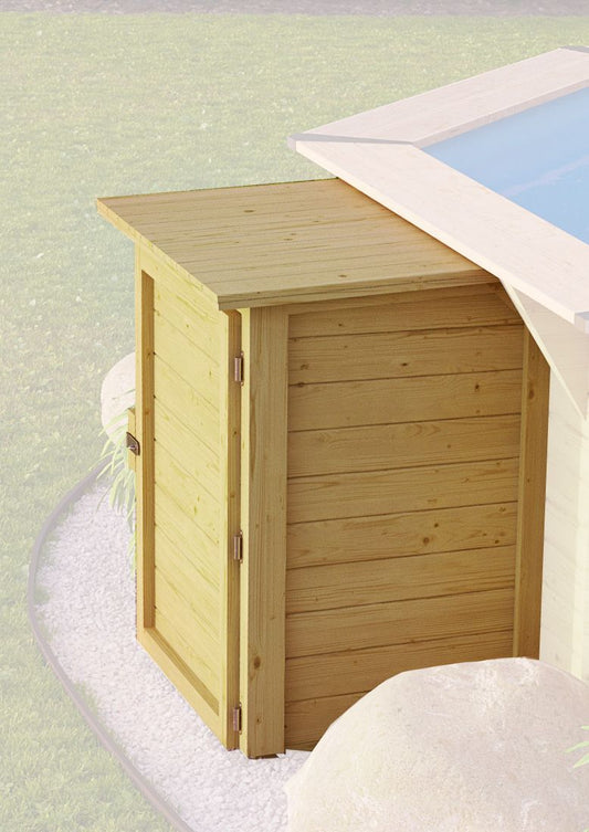 Technikbox zu Holzpools 87 x 71 x 121 cm (BxTxH)